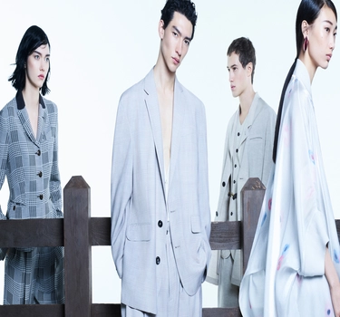 Contemporary fashion showcasing refined tailoring, soft silhouettes, and modern elegance for a sophisticated, forward-looking style.