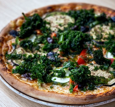 Mena Mano vegetarisk pizza