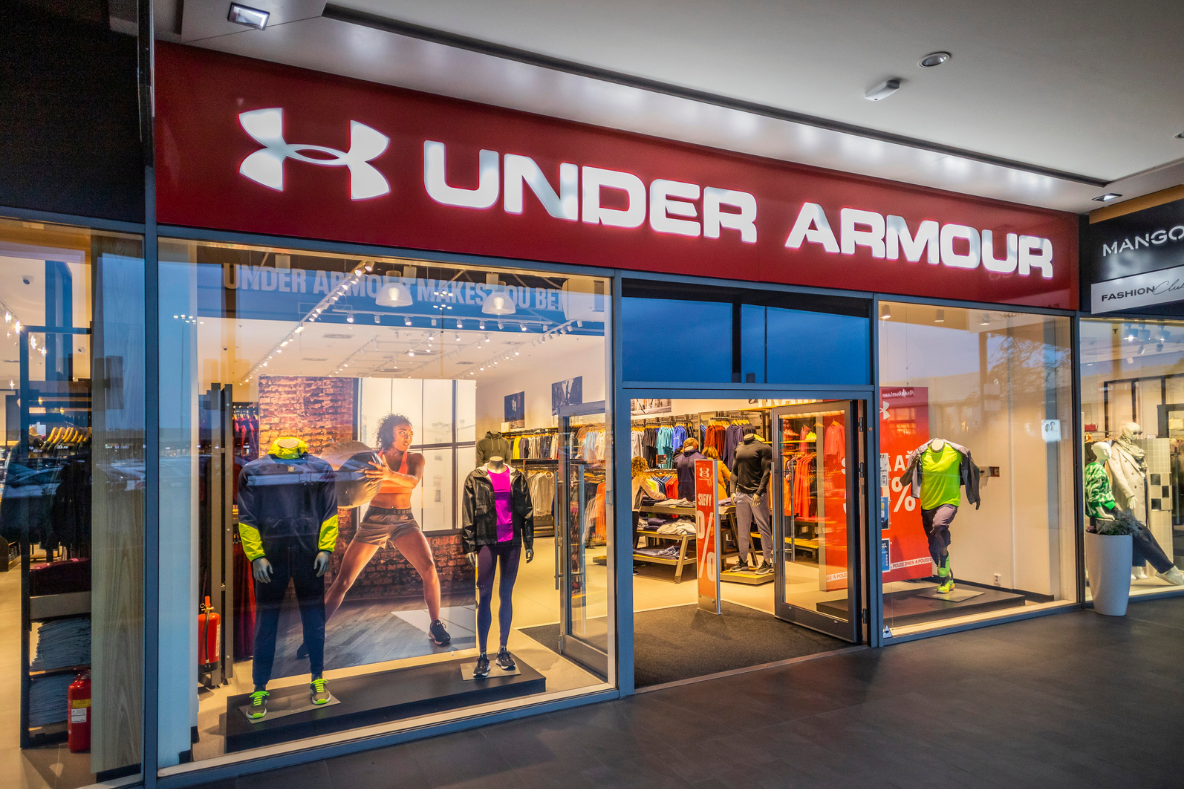 Under Armour at Fashion Arena Prague Outlet Fashion Arena Prague