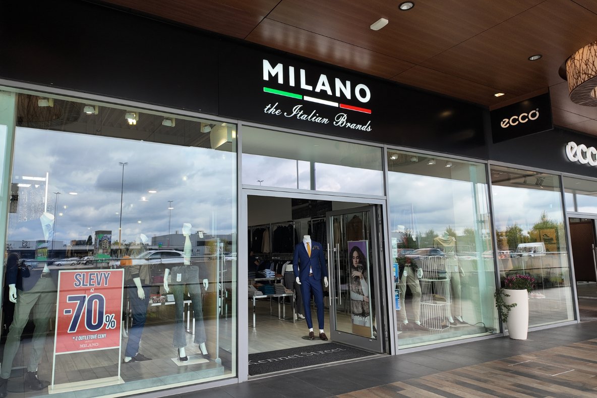 MILANO THE ITALIAN BRANDS Fashion Arena Prague Outlet