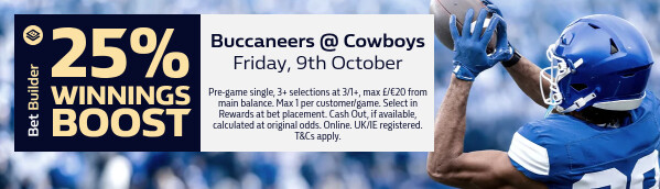 Buccaneers @ Cowboys