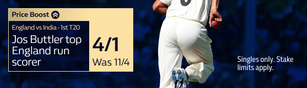 England vs India - 1st T20 Buttler