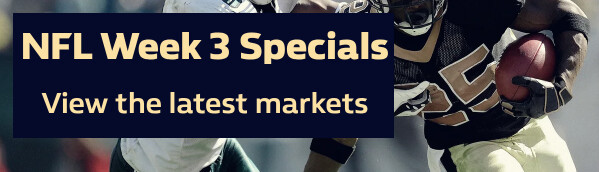 NFL Week 3 Specials