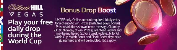 Bonus Drop Boost - WC26 no England