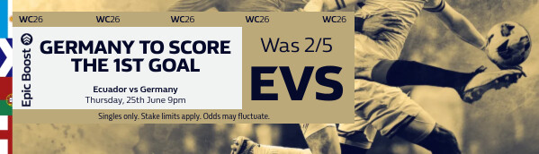 Epic Boost - Ecuador vs Germany 