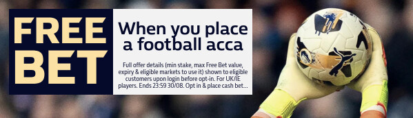 Bet & Get 28/08 - 30/08