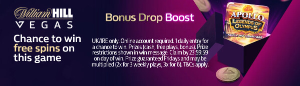 Bonus Drop - Apollo Legends (22/09 - 24/09)