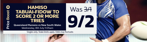 Queensland Maroons vs New South Wales 8th July