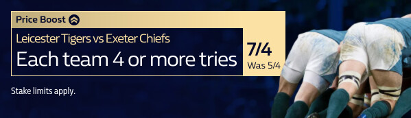 Leicester Tigers vs Exeter Chiefs