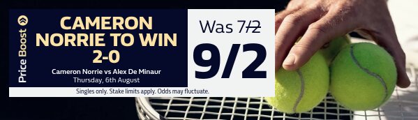 Norrie vs De Minaur