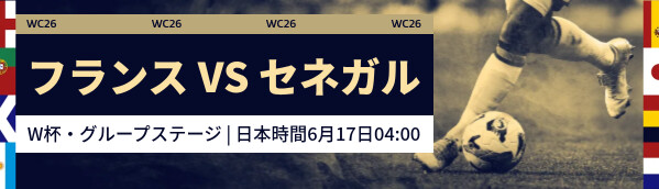 フランス vs セネガル