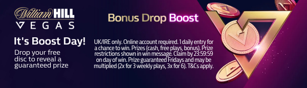 It's Boost Day (from 28th Aug)