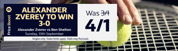Alexander Zverev vs Ben Shelton