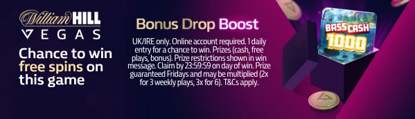 Bonus Drop - Bass Cash 1000 (24/08 - 27/08)