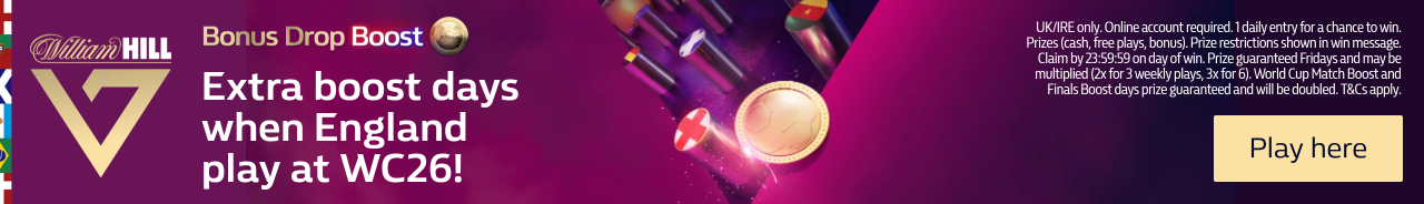 Bonus Drop Boost - WC26 edition