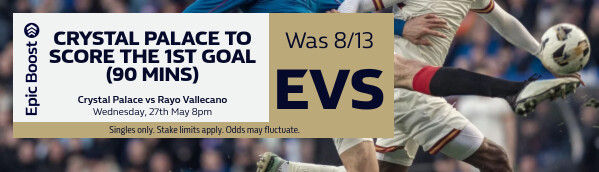 Epic Boost - Crystal Palace vs Rayo Vallecano