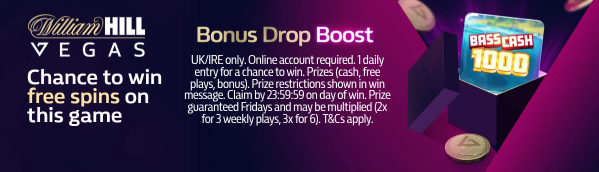 Bonus Drop - Bass Cash 1000 (24/08 - 27/08)