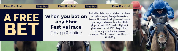 York Fesitval - Bet & Get (18/08 - 22/08)