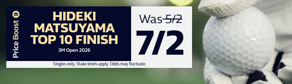 3M Open 2026 - Hideki Matsuyama 