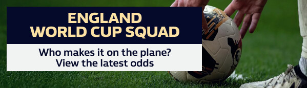 England World Cup Squad
