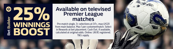25% Winnings Boost (26' / 27')