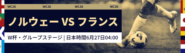 ノルウェー vs フランス