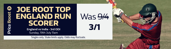 England vs India 3rd ODI - Root