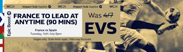 France v Spain Epic 14th July