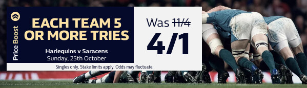 Harlequins vs Saracens