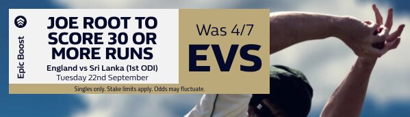 Epic Boost - Eng v Sri Lanka
