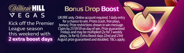 Bonus Drop Boost - Premier League Launch