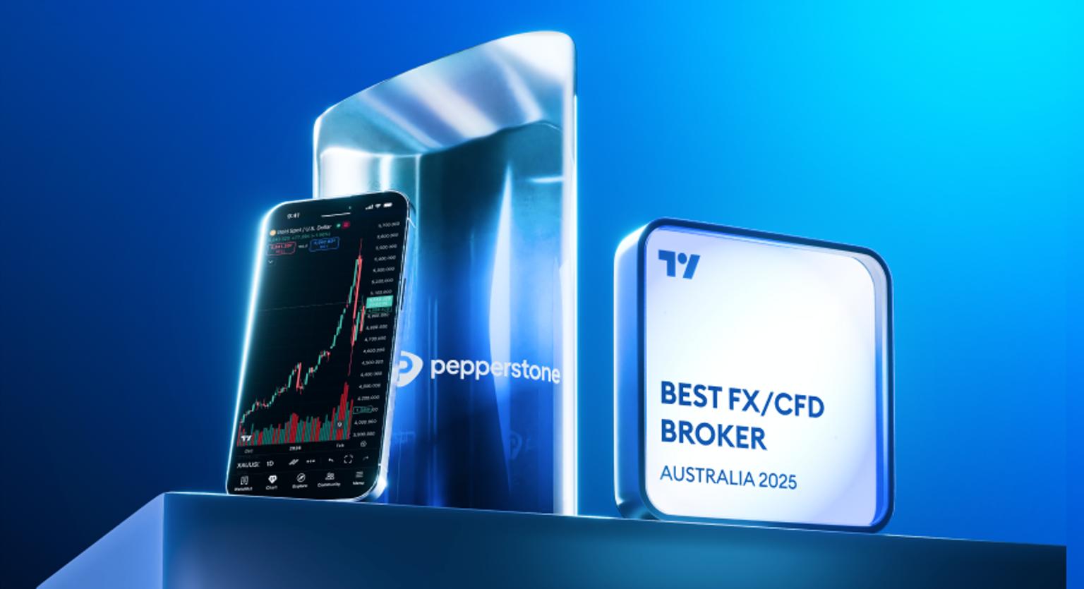Pepperstone Wins Best in Forex and CFD in Australia at TradingView Broker Awards 2025