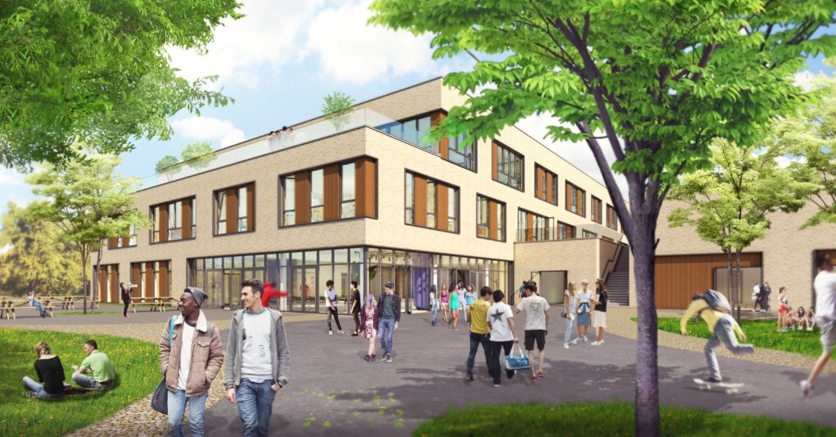 Ontwerp nieuwbouw Eijkhagen College
