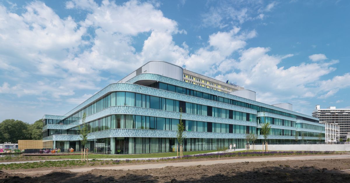 Duurzame nieuwbouw HagaZiekenhuis in Den Haag.