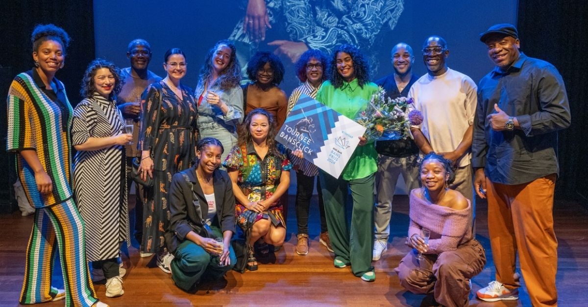 Winnaar BNG Bank Dansprijs 2024 - Sheree Lenting groepsfoto