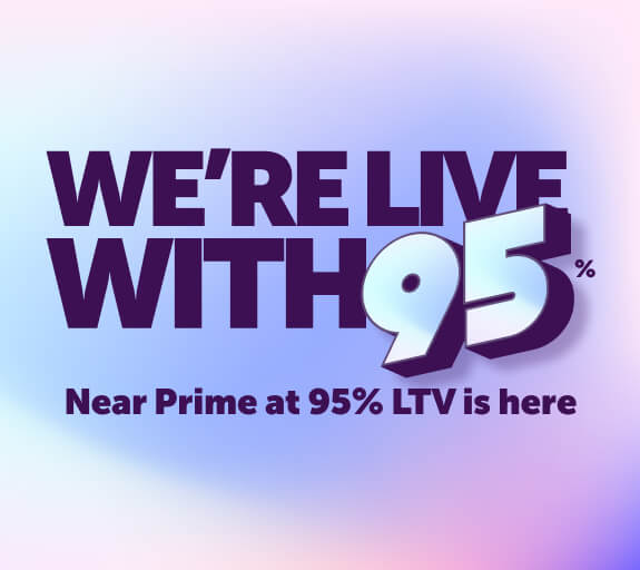 Launch of 95% LTV Near Prime proposition