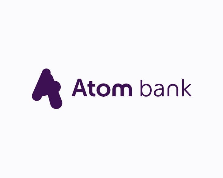 a recoloured Atom logo all in purple