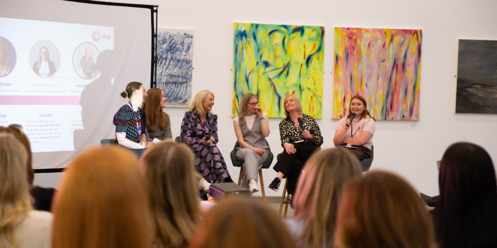 A group of women at the launch of the North East Women in Business Network