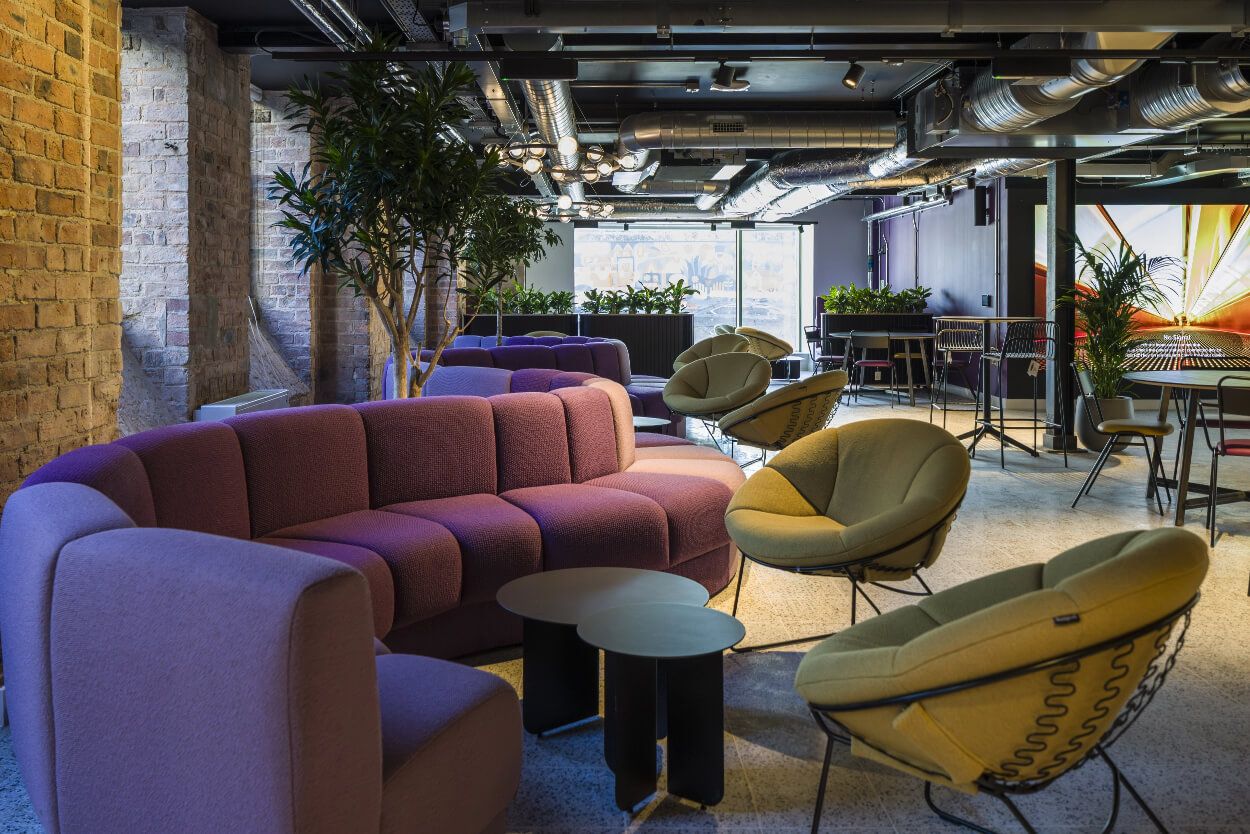 The Pattern Shop ground floor lounge