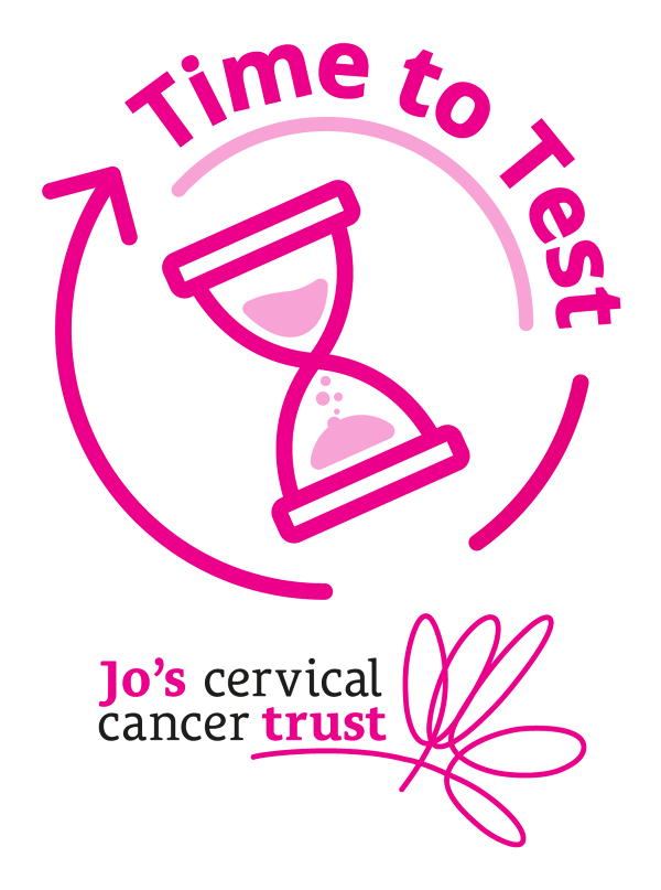 Jo’s Cervical Cancer Trust Time to Test logo