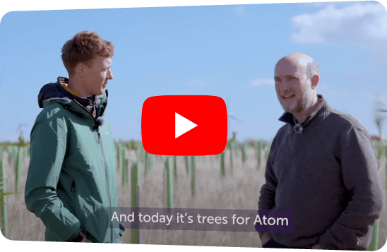 Edward Twiddy discussing the new investment into Northumber Woodland