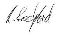 Lee Rochford signature