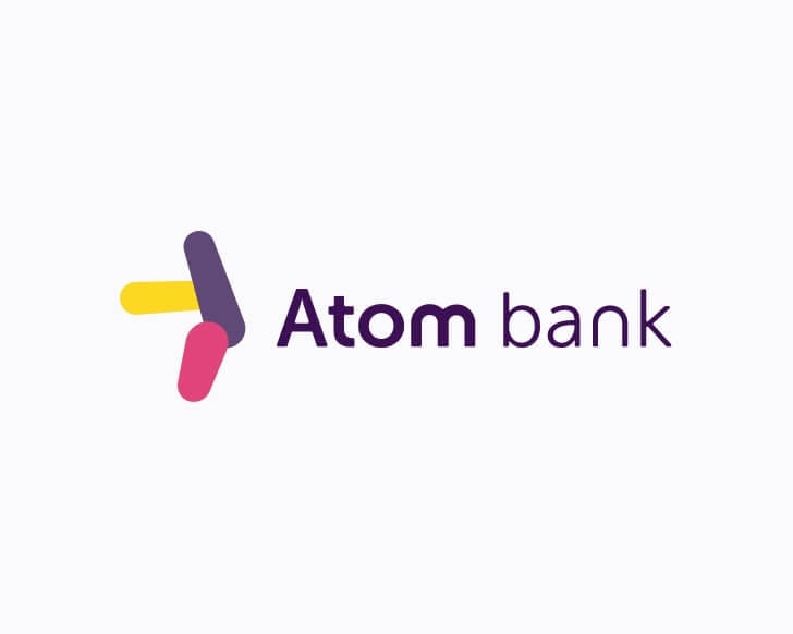 The Atom logo distorted