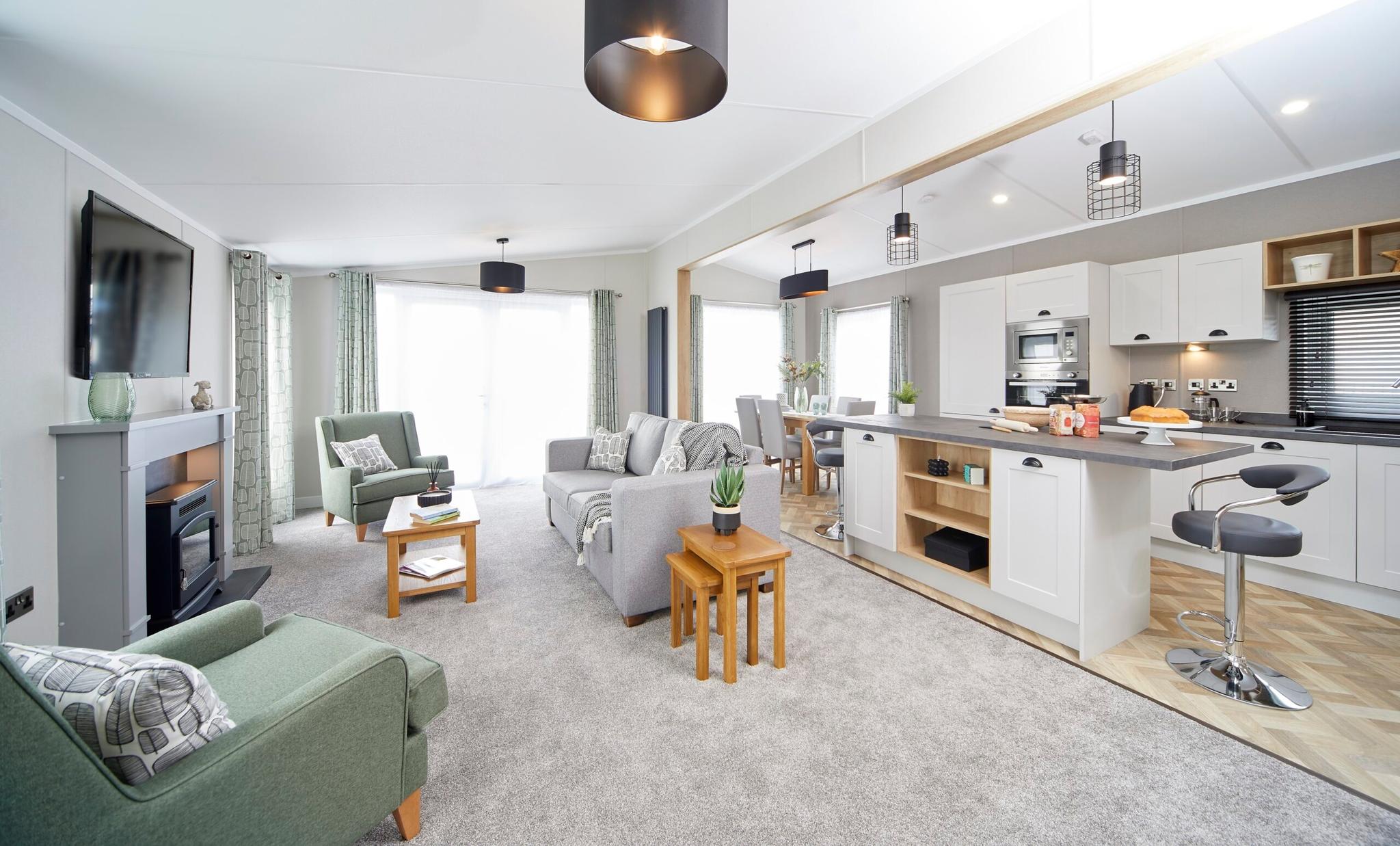 Swift kitchen/living area