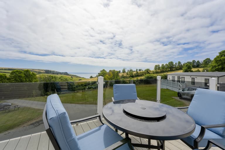 Enjoy views from your decking