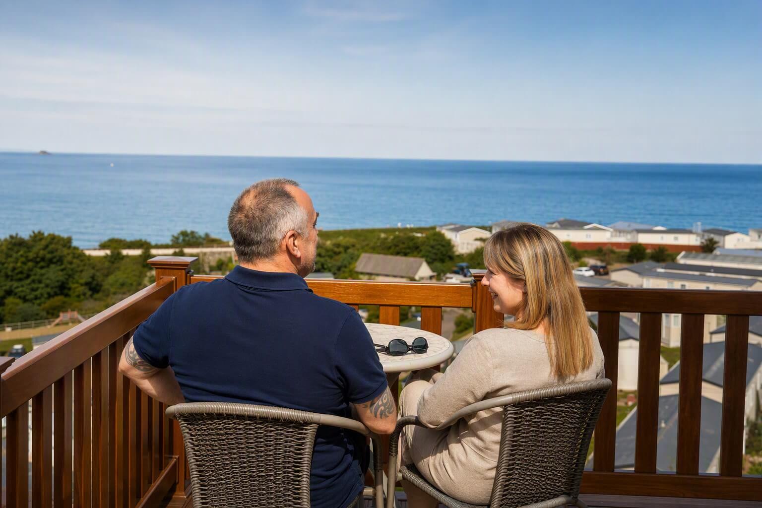 Enjoy the sea views