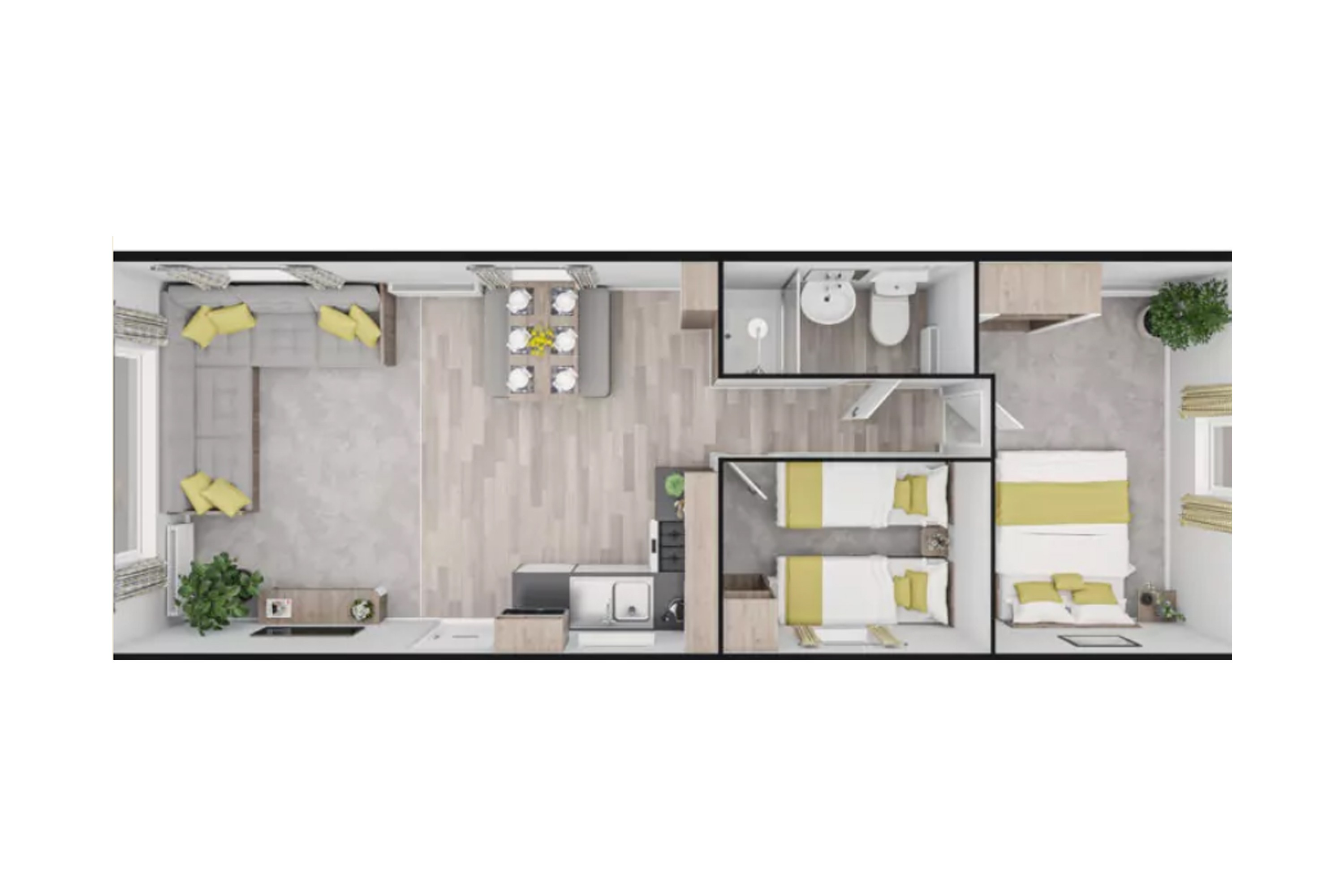 Atlas Fanfare 2024 (Static Caravan) Accommodation in Leysdown