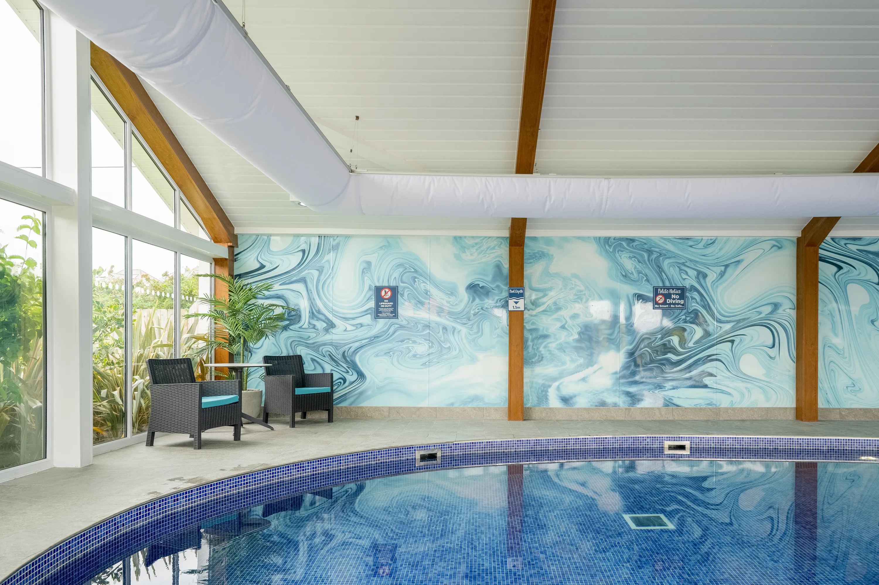Relax at the poolside