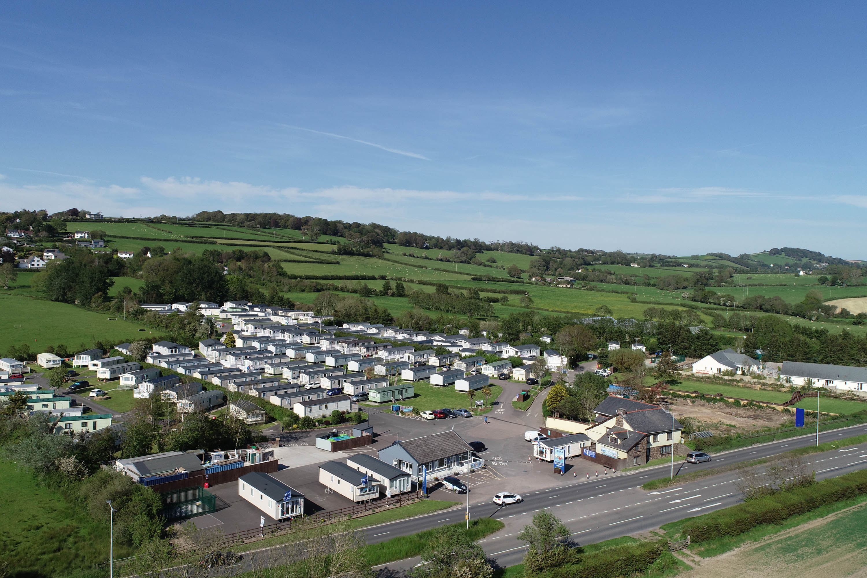 Aeriel view of Tarka
