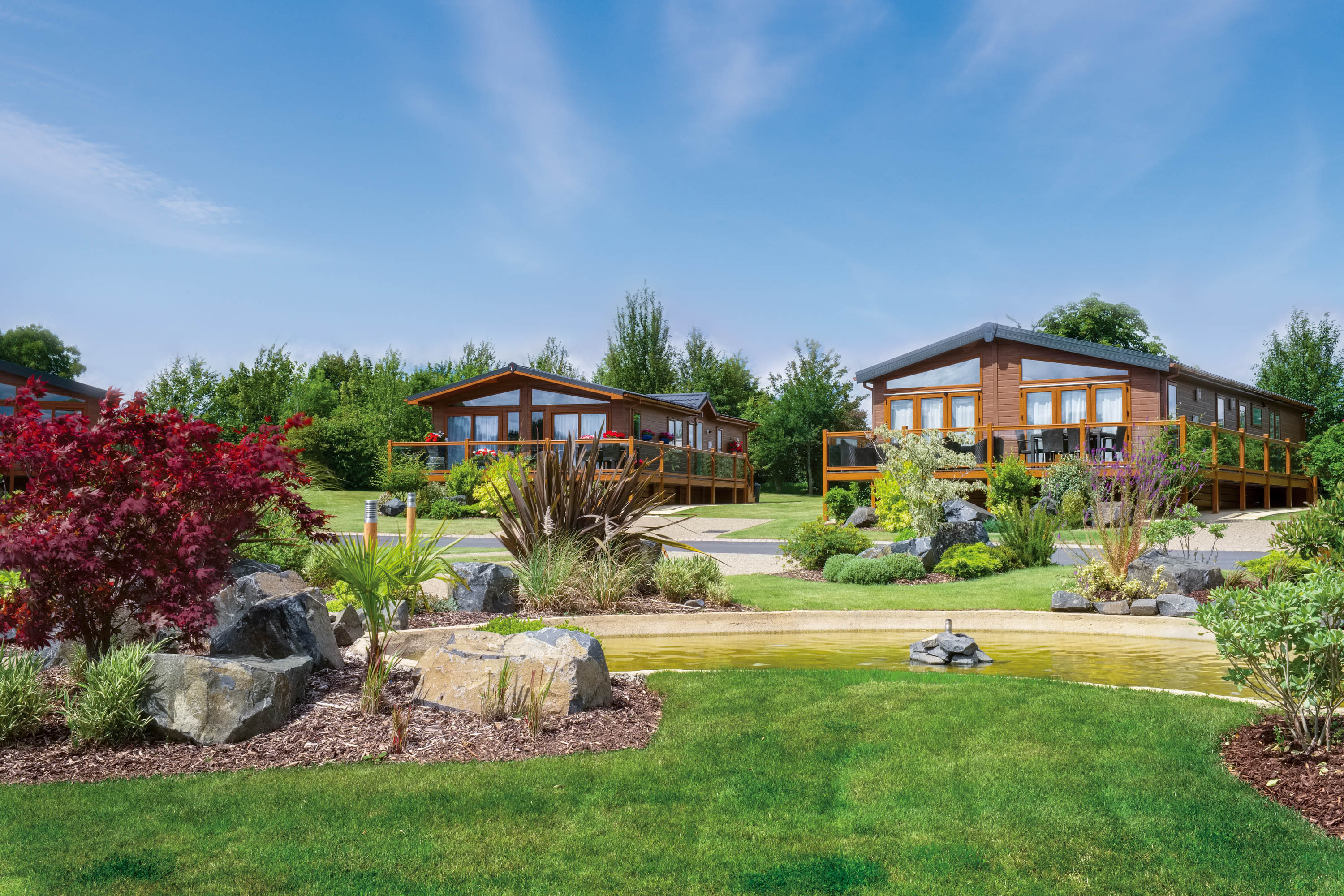 Malvern View park lodge view
